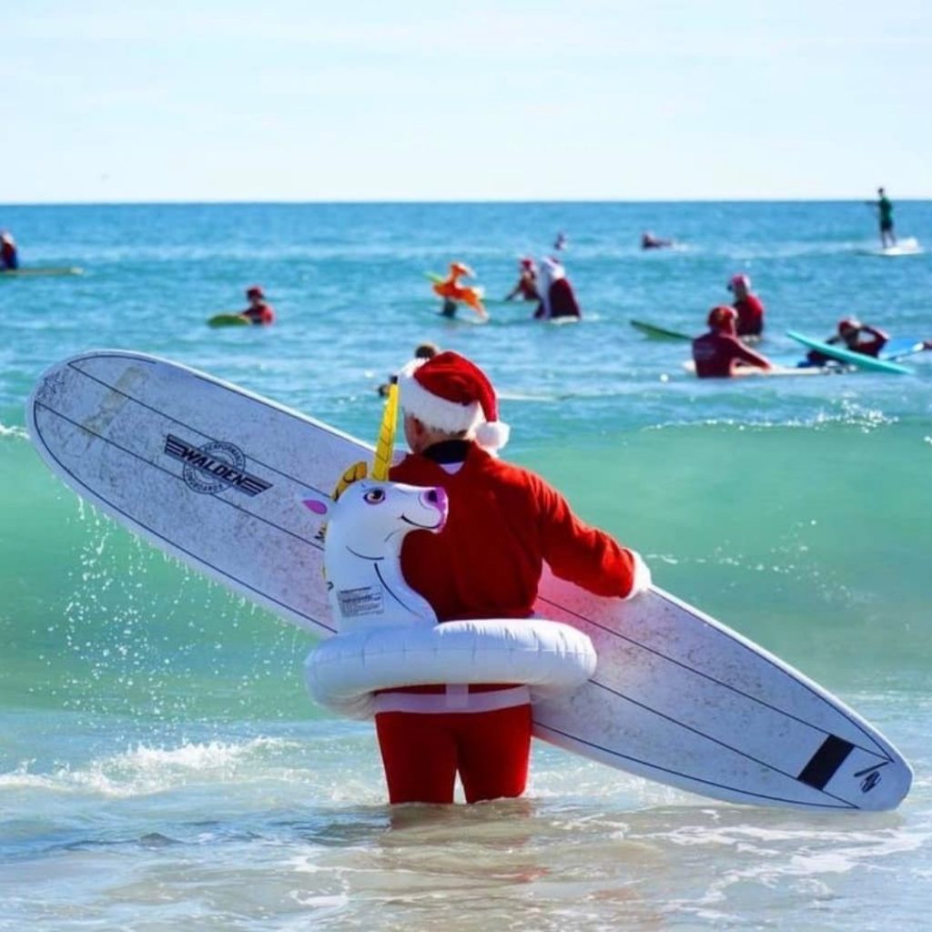 Credit: Surfing Santas in Cocoa Beach