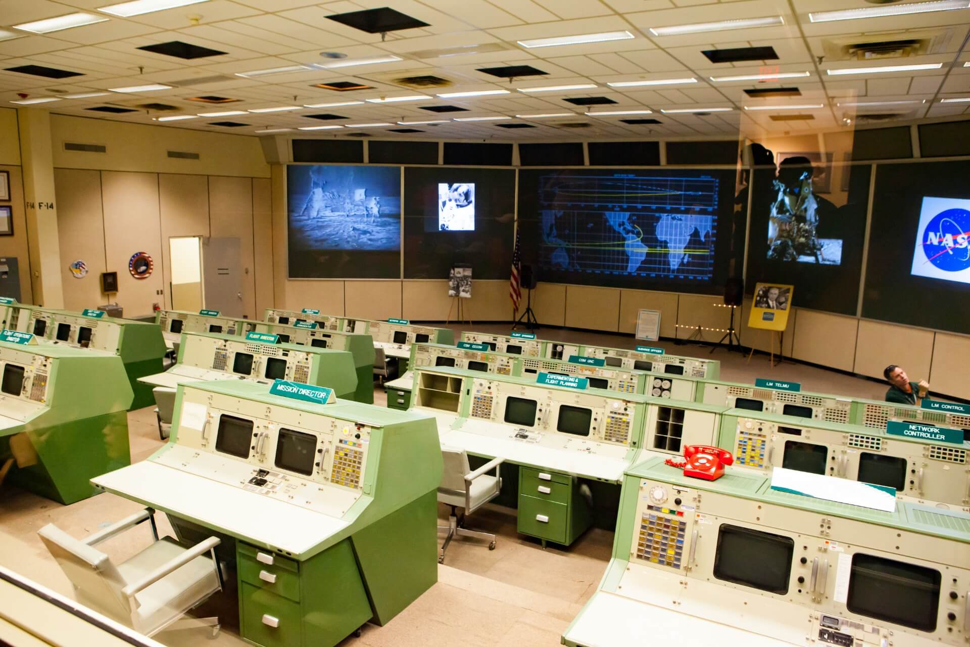 Houston, Texas - Space Center mission control
