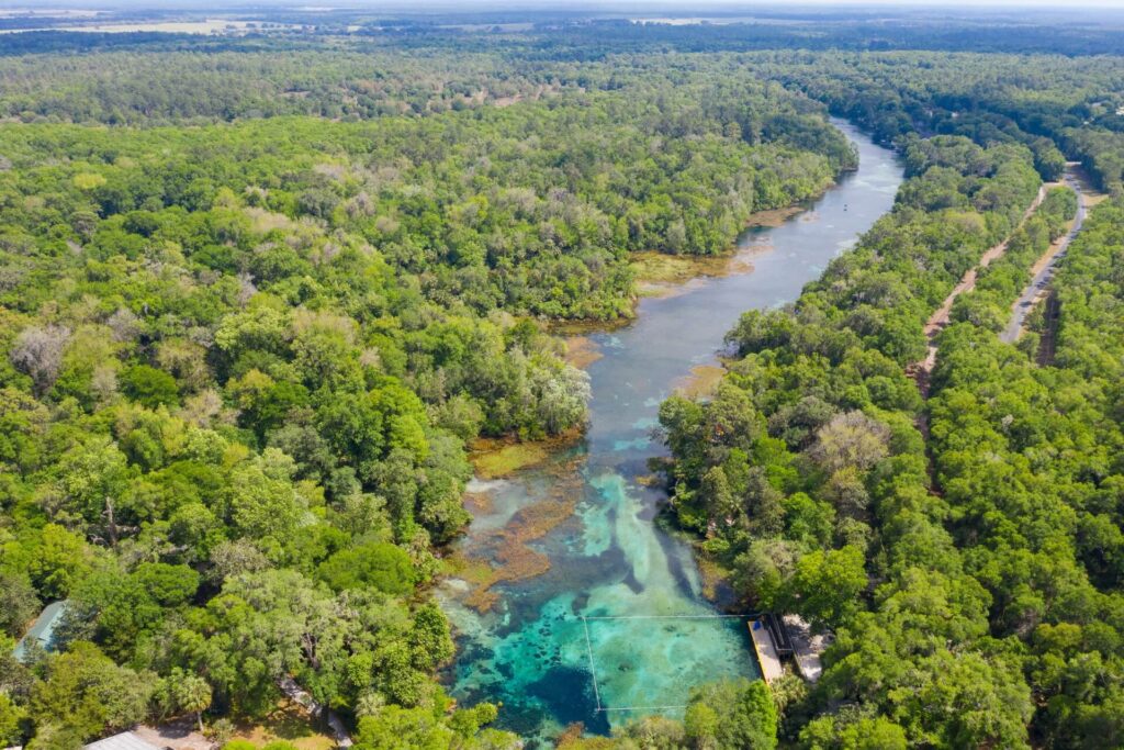 Rainbow River in Florida