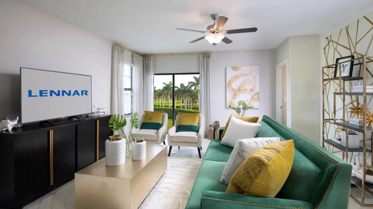 wimauma southshore bay 55+community Florida - living room