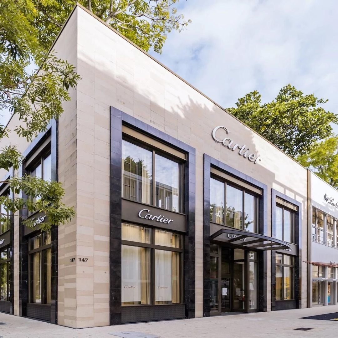 Cartier's shop in Miami Design District